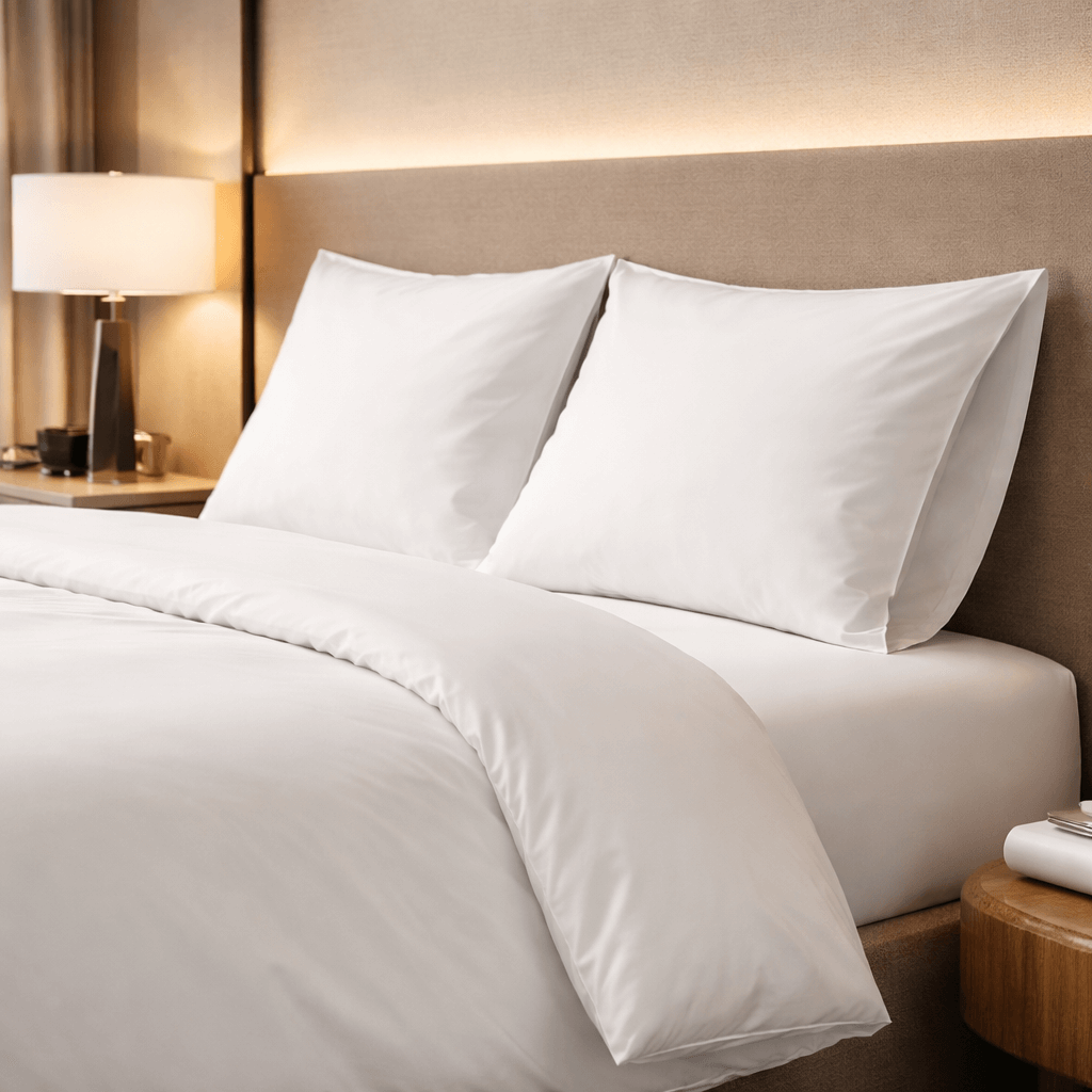 Percale, coton, satin : quelle matière choisir pour votre linge professionnel ? Image