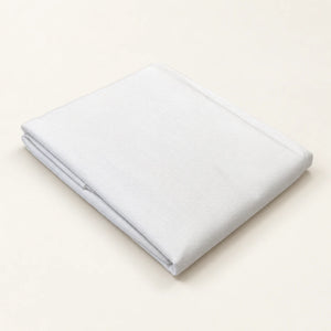 Sous-taie d’oreiller blanche 100 % coton pliée