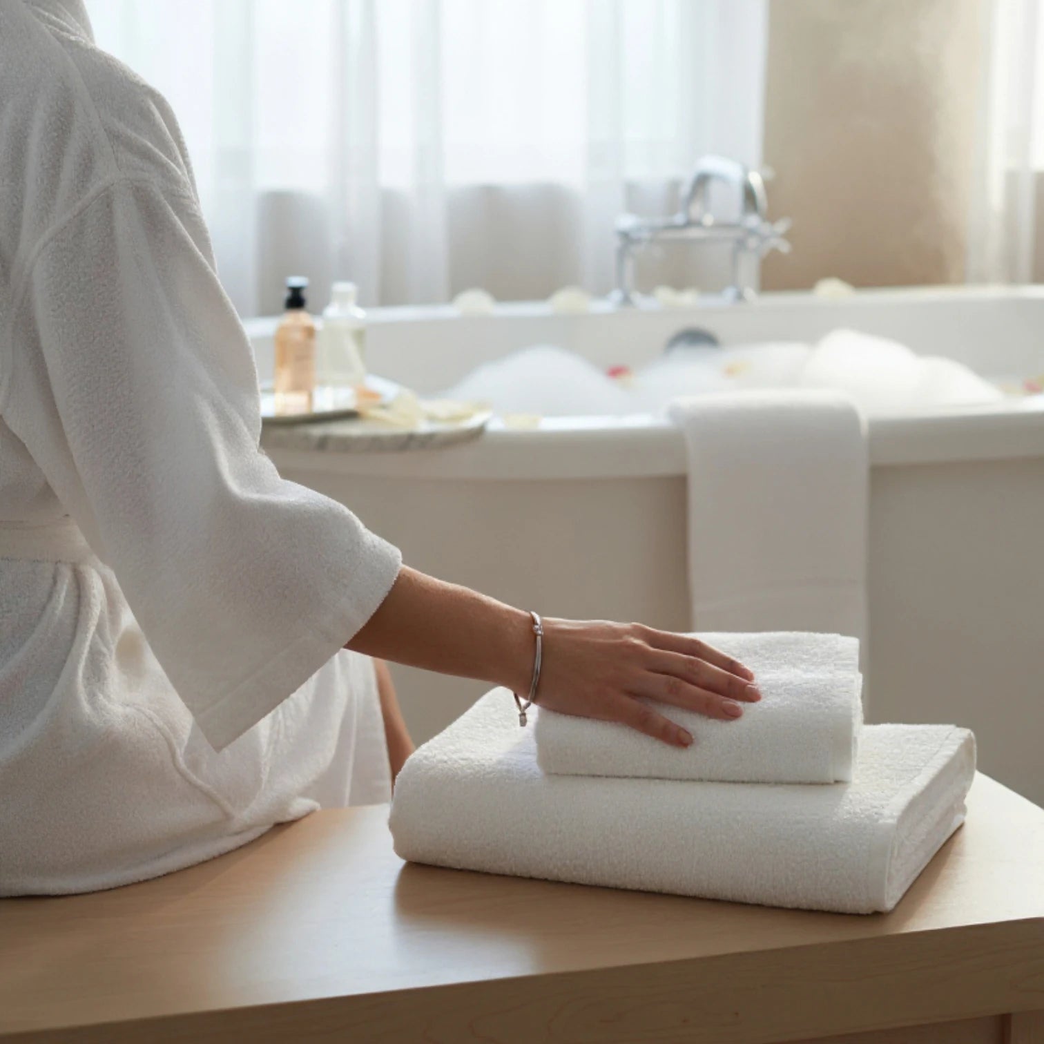 Serviette de Bain Hôtel 550g/m²