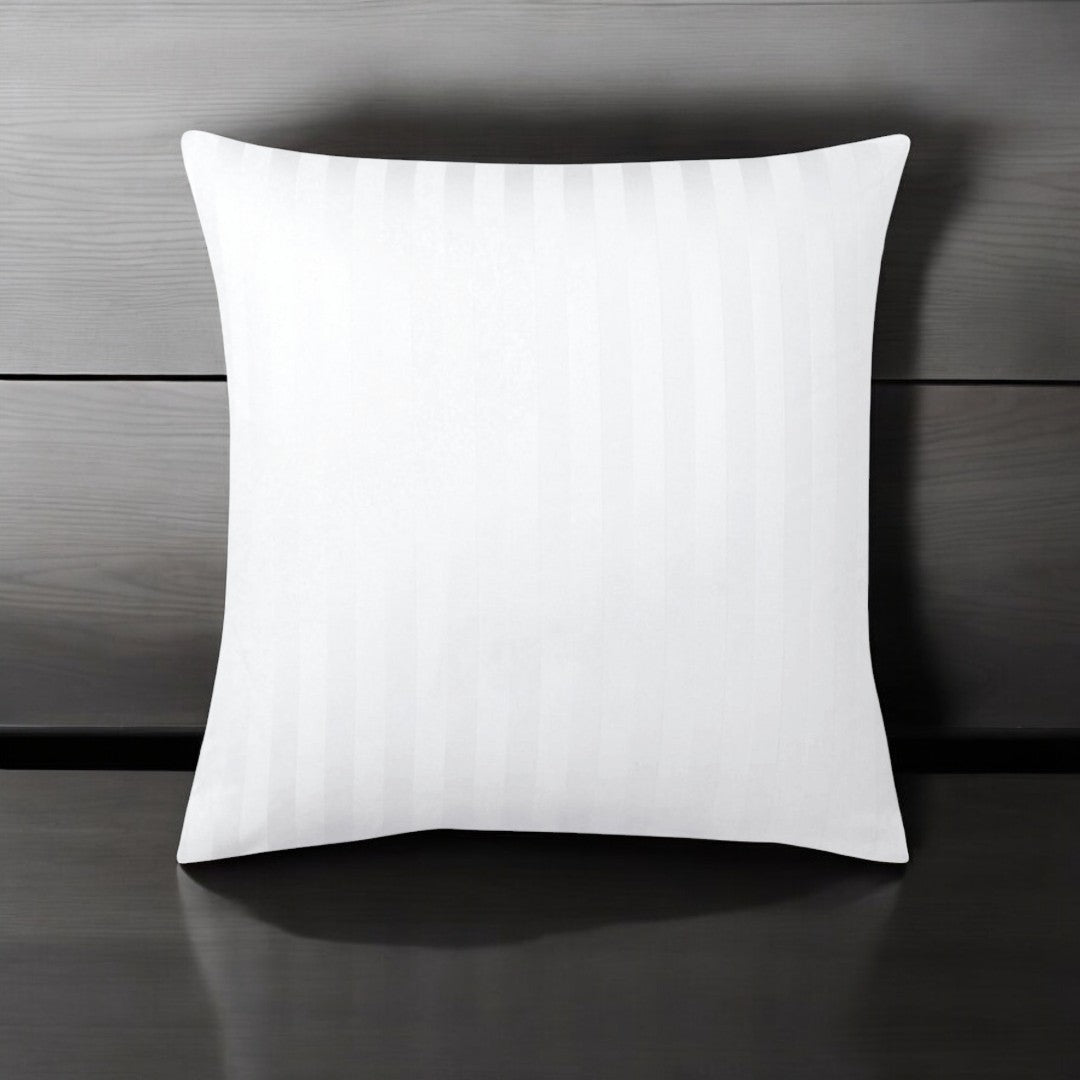 Taie d'oreiller Bande Satin 200 fils/cm² - Ecolinge